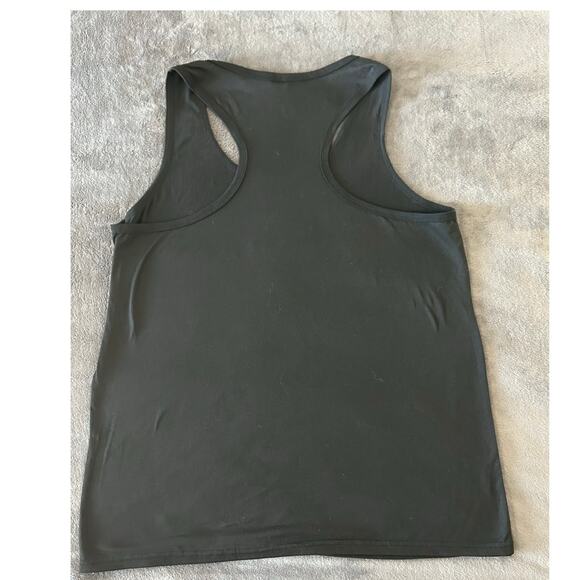 Tropical Floral Pattern Women's Tank Top/black Size XXL - Picture 4 of 7